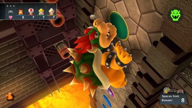 Mario Party 10 Bowser Party #248 Donkey Kong, Toad, Peach, Rosalina Chaos Castle Master Difficulty смотреть онлайн