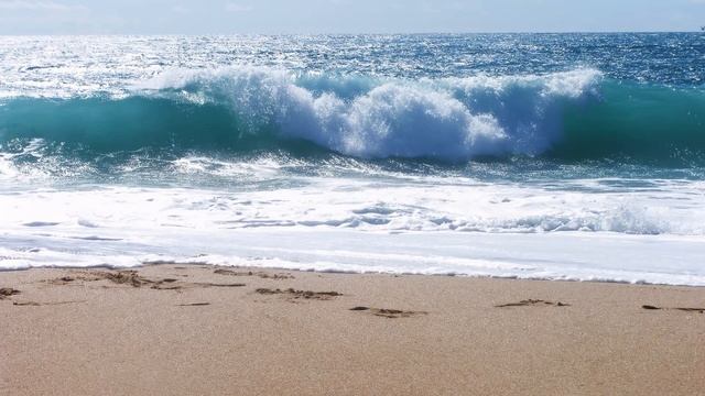Звук спокойных волн моря для сна смотреть онлайн