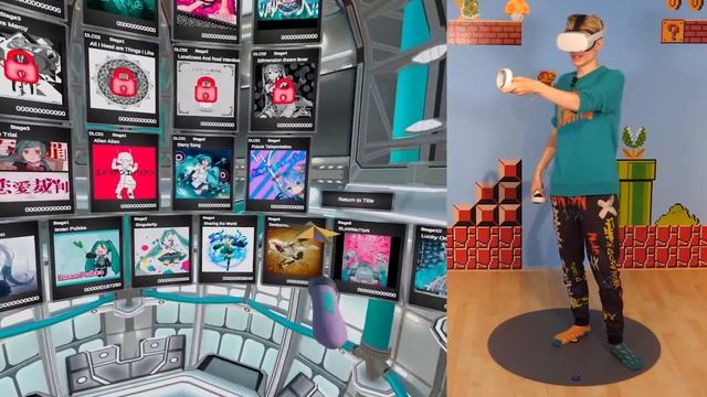 Dancing With Hatsune Miku in VR On The Oculus Quest 2! смотреть онлайн