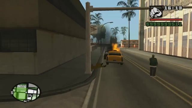 GTA San Andreas get FI Firetruck смотреть онлайн