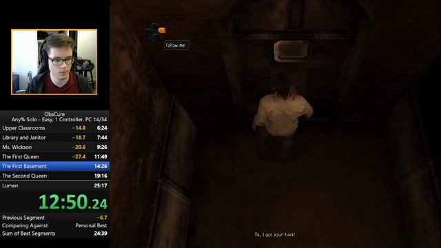 Obscure Any%, Easy, 1 Controller, PC - 24:24 смотреть онлайн