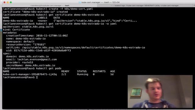 Kuberenetes Certificate Manager смотреть онлайн
