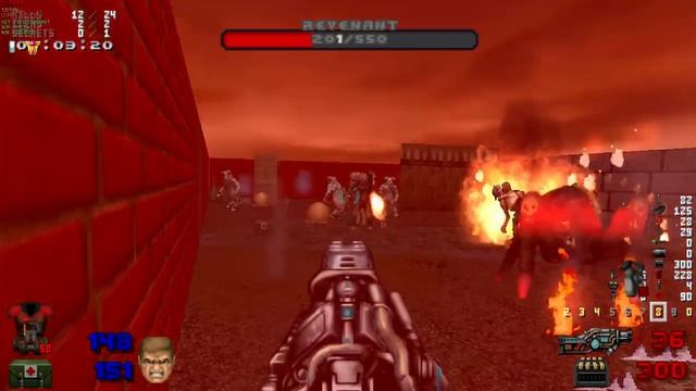 PROJECT-BRUTALITY 3.0 + Corruption Cards+Project 99 Wad Map 7 (HD) смотреть онлайн