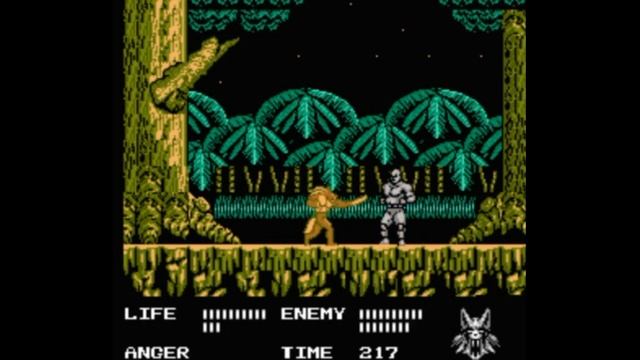 Dendy (Famicom,Nintendo,Nes) 8-bit Werewolf The Last Warrior Stage 4