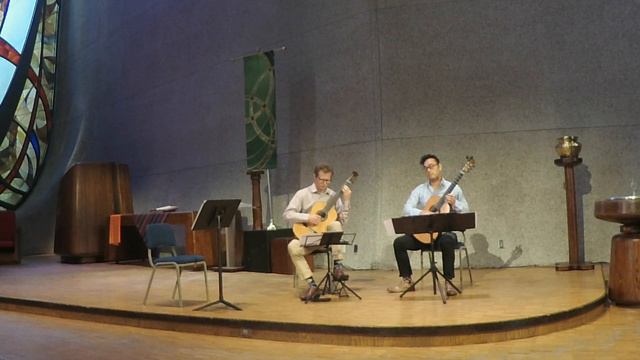 Flyaway for 2 guitars at Pasadena Presbyterian Church смотреть онлайн