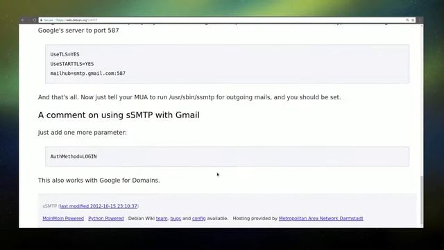 Debian Package of the Day S01E13 - #13: ssmtp смотреть онлайн