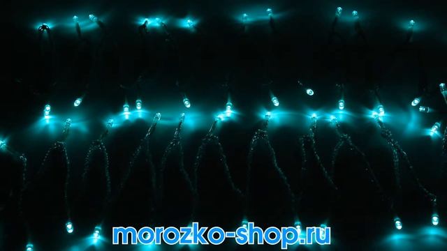 Электрогирлянда ПРЕМИУМ КЛАССА на батарейках, 50 LED ламп цвета морской волны, EST50-4W10-8A смотреть онлайн