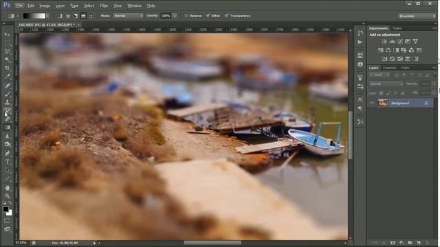 Tilt-Shift Tutorial (Miniature effect with Photoshop) смотреть онлайн