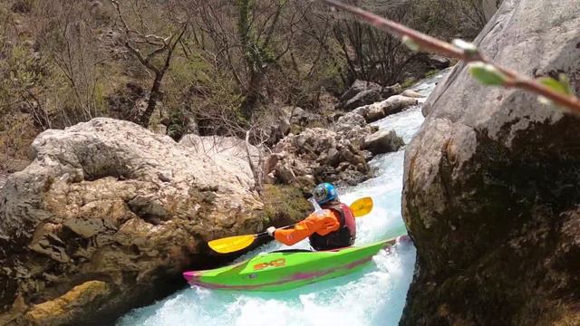 KAYAKING Upper Lousios River GREECE смотреть онлайн