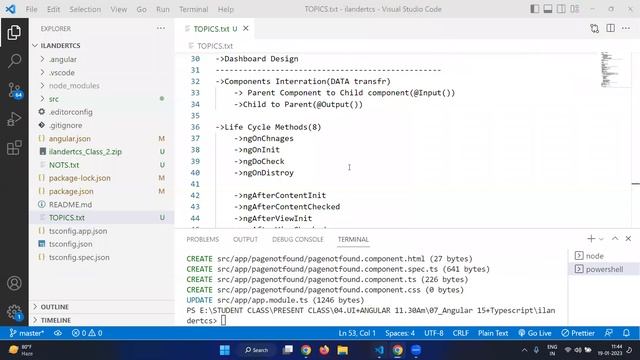 ANGULAR15||CLASS-3||BOOTSTRAP INSTALL||PAGE NOT FOUND||TYPESCRIPT INTRODUCTION смотреть онлайн