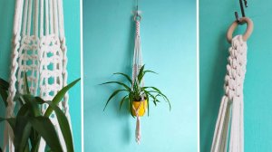Как сплести кашпо своими руками? Макраме мастер-класс