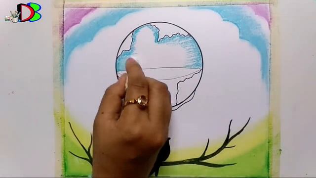 How to Draw Save Water Picture | Step by Step Drawing of Save Water Save Life смотреть онлайн