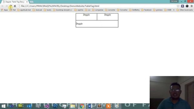 DEPPLE - (Part 4) - WEB DESIGNING- TABLE TAG DESIGNING (HTML, CSS, JQUERY, JAVASCRIPT) смотреть онлайн