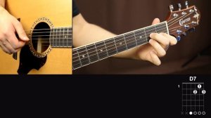 Как играть: ЛУЧ СОЛНЦА ЗОЛОТОГО на гитаре (подробный разбор, видеоурок)