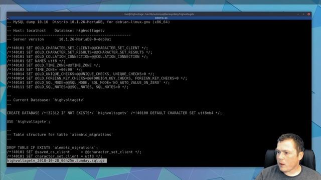 Debian Package of the Day S04E02 - #54: automysqlbackup смотреть онлайн