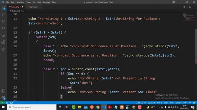 Write a PHP script for the following: Design a form to accept two strings from the user. смотреть онлайн
