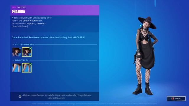 New Phaedra Unfazed in game skin preview. 2022 July Fortnite Crew bundle set. смотреть онлайн