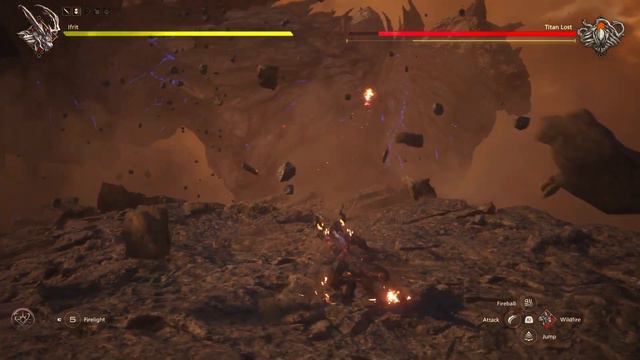FINAL FANTASY 16 Ifrit v Titan смотреть онлайн