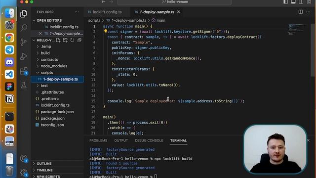 Getting testnet tokens, running the first deployment, debugging tools overview смотреть онлайн