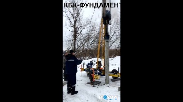 Забивка свай для фундамента частного дома смотреть онлайн