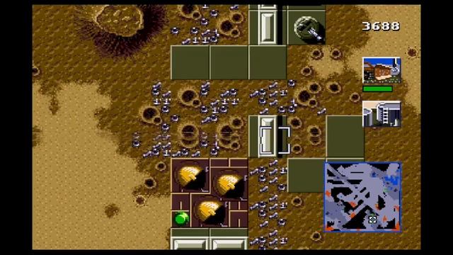 DUNE 2 на SEGA\ прохождение за дом Атрейдес, часть 2 смотреть онлайн