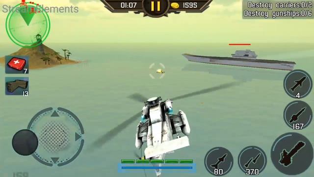 Gunship Strike 3D 1-23 missions смотреть онлайн