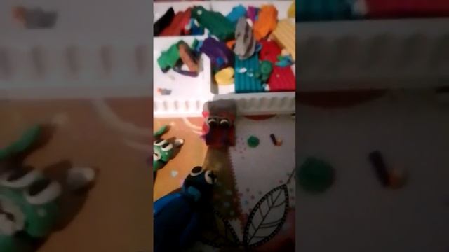 слепил радужных друзей [ блу грин оранжевый красный фиолетовый в вентиляции и фиолетовый из венты смотреть онлайн