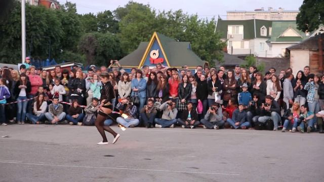 Первый фестиваль огненных искусств Ognis в Рязани - Girl #4 смотреть онлайн