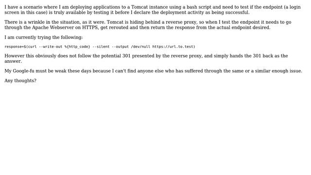 Unix & Linux: Bash script to get nested http response from URL смотреть онлайн