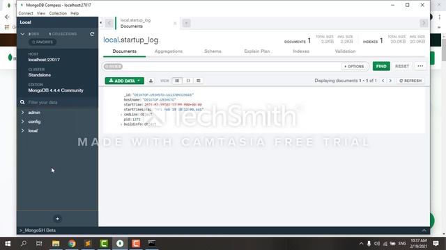 CREATE DATABASE, DROP DATABASE AND SHOW LIST DATABASE IN MONGODB смотреть онлайн