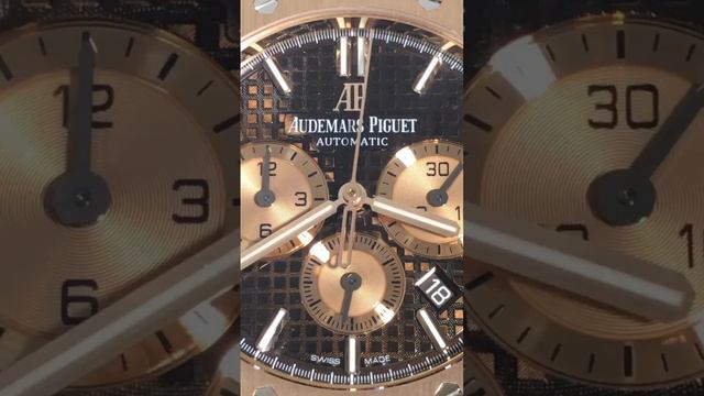 【全新錶】【二手錶】 Audemars Piguet Royal Oak Chronograph 26331OR OO D821CR 01 Brown - 28watches смотреть онлайн