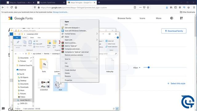 #25 ThuyAnh KulturKanal | Thêm fonts mới cho WordPress không sử dụng plugin | WordPress Tips&Tricks смотреть онлайн
