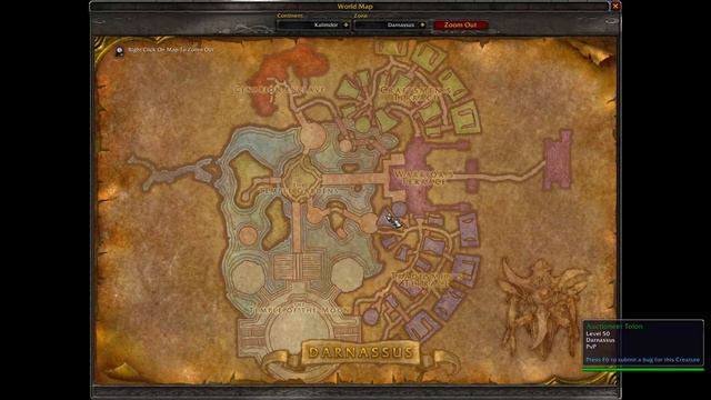 Darnassus Auction House location - WoW Classic смотреть онлайн