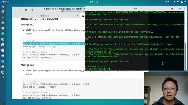 Corso JavaScript - Installare Node 6 su Ubuntu Linux 16.04 Xenial смотреть онлайн