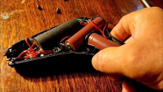 Электрошокер на двух 18650 аккумах..wmv смотреть онлайн