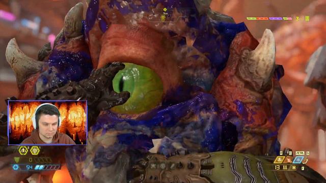 ДУМГАЙ и ДЕМОНЫ ONE LOVE || DOOM Eternal #3 смотреть онлайн