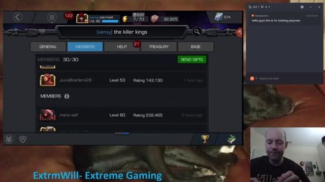ExtrmWill MCOC [noob training just the tip] 5 dules againest 4 4 40 CB with my DS смотреть онлайн