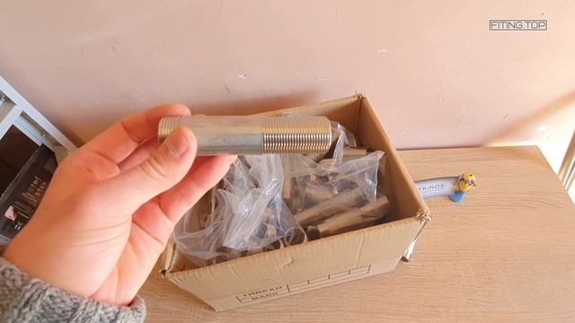 Сгон нержавеющий AISI 304 (резьба длинная) | Stainless Barrel Nipple | TRiNOX #aisi304 смотреть онлайн