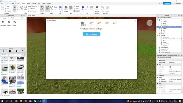 Помогите убрать ошибку в roblox Studio