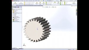 Solidworks. Параметрическое зубчатое колесо