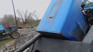 Сломали лонжерон КУНом на МТЗ 80