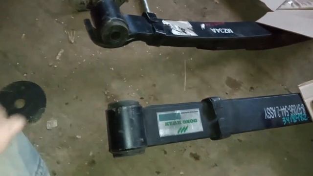 Рессоры передние 10мм от 4WD Mazda Titan+установка валдаевской серьги. смотреть онлайн