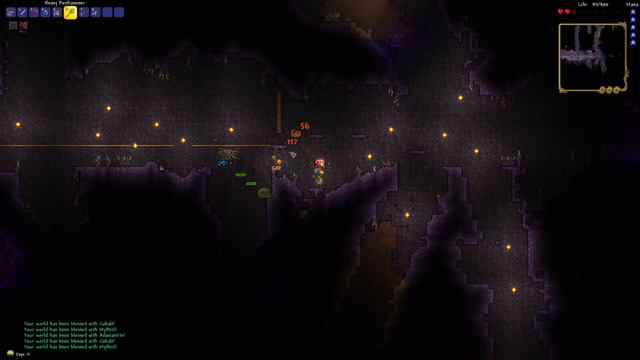 Can a Terraria Mobile Veteran beat Master Mode WITHOUT BUFF POTIONS?! смотреть онлайн