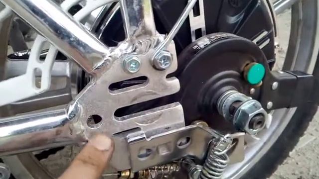 электровелосипед, часть 2 , gofun снятие заднего колеса , и разботирование заклеивание. смотреть онлайн