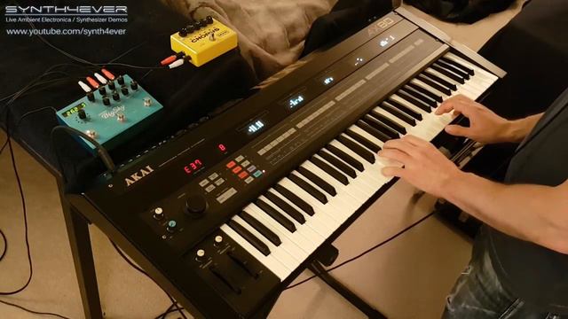 AKAI AX80 + Strymon BigSky = Relaxing Ambient New Age Space Music 【SYNTH DEMO】 смотреть онлайн