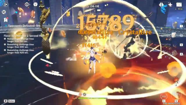 🚫 5 ⭐ Spiral Abyss 3.5 12F Full Star Phase 2 смотреть онлайн