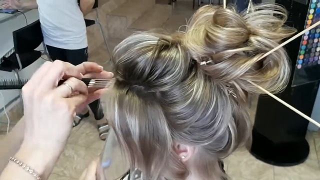 Обучение причёскам! Юлия Тогузова смотреть онлайн