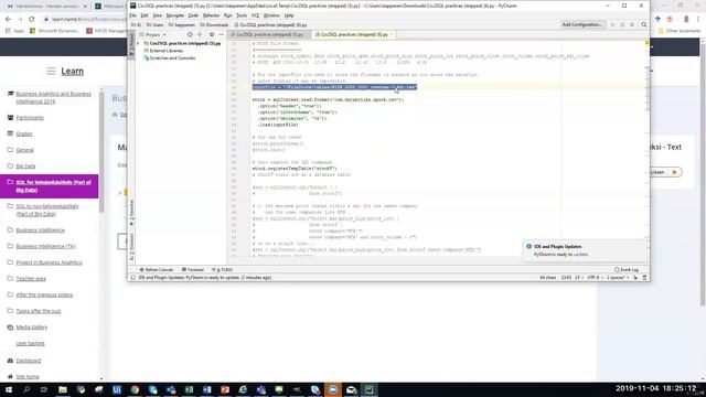 CSV file searches with SQL, exercise 1+2 instructions смотреть онлайн