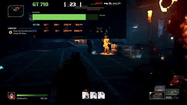 OUTRIDERS on GeForce GT 710 смотреть онлайн