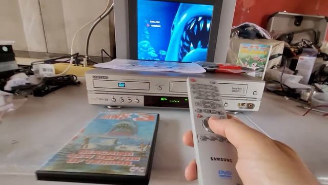 VIDEOREGISTRATORE VHS DVD COMBINATO SAMSUNG SV-DVD3E смотреть онлайн